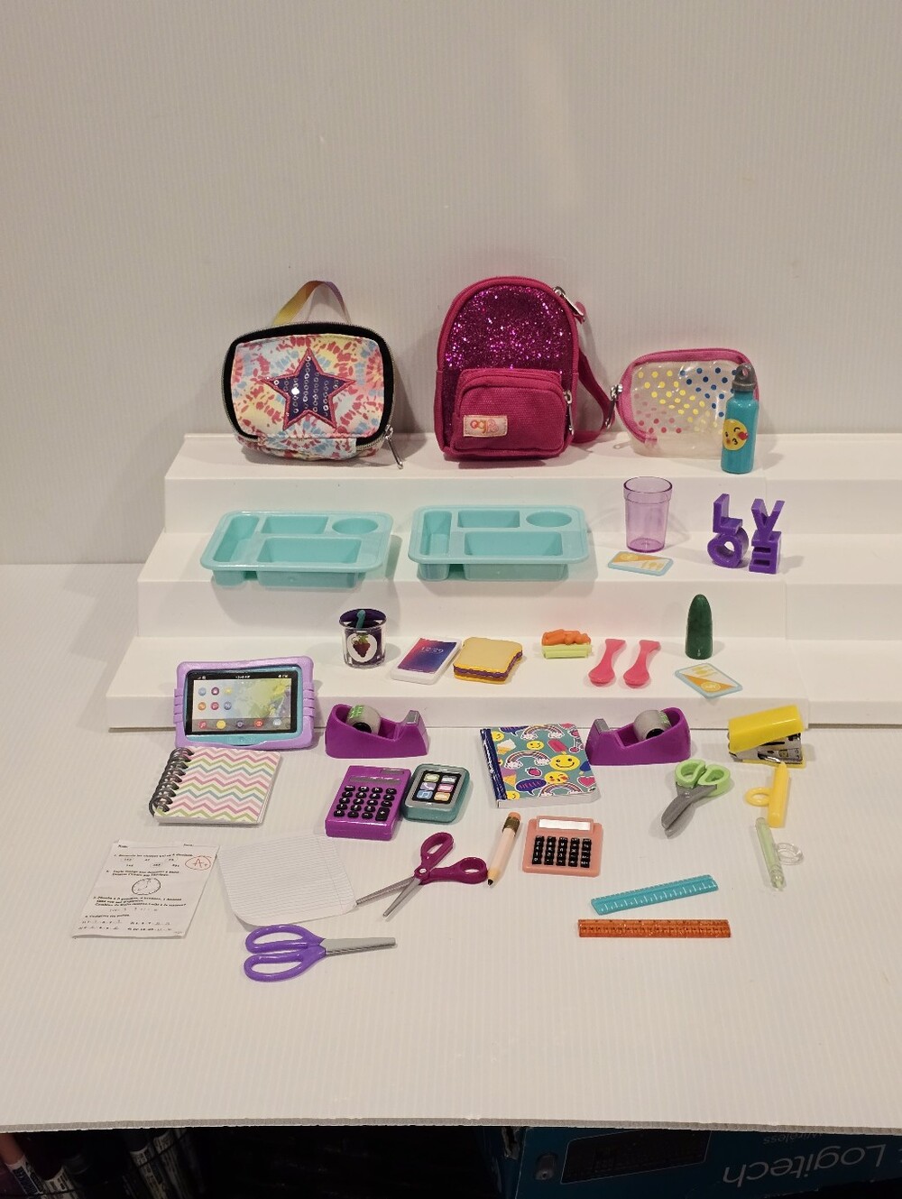 Our Generation My Life Doll School Supplies and Lunch Set